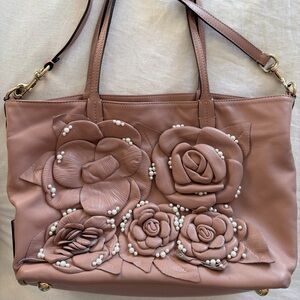 Valentino Garavani Pink Floral Tote